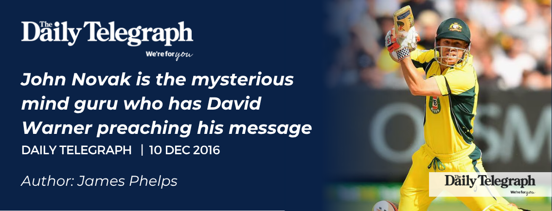 James Magnussen seated in blue Arena swimwear top — Sydney Morning Herald article, July 2014