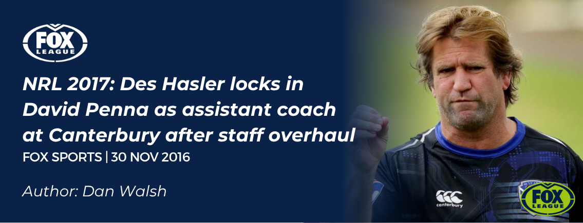 Canterbury Bulldogs NRL players celebrating on field in blue jerseys — Northern Daily Leader article, July 2013