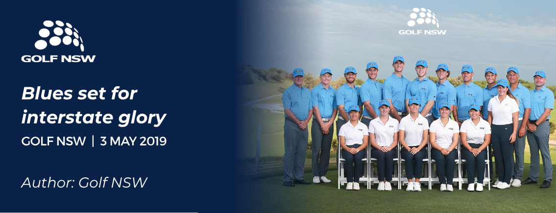 Golf NSW article, May 2019